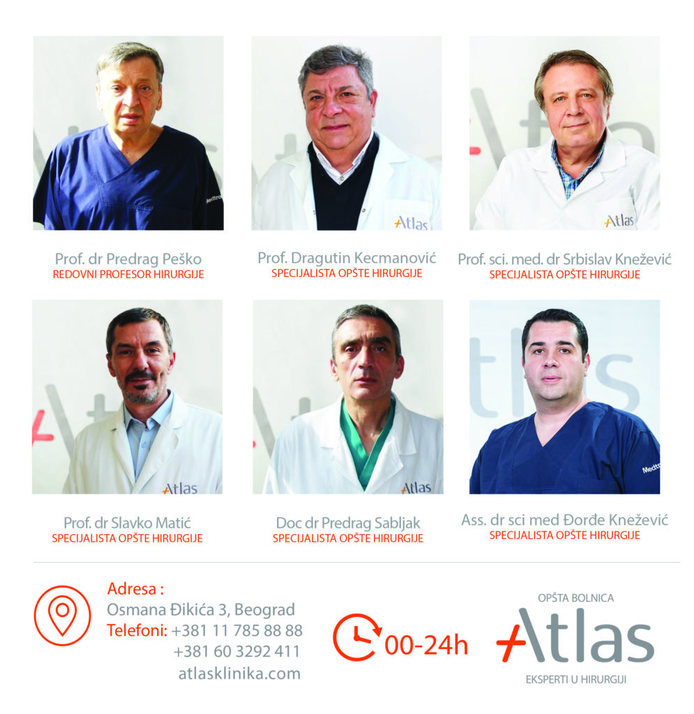 Centar za opštu hirurgiju Atlas opšta bolnica