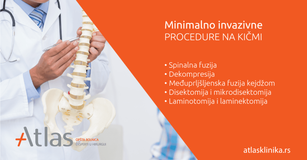 Minimalno invazivna operacija kičme - Atlas bolnica